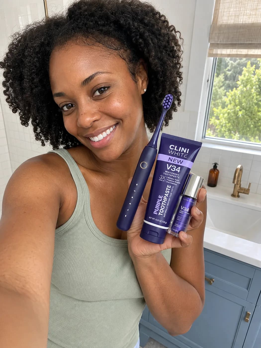 Purple Toothpaste, Colour Corrector Serum & Pro Toothbrush